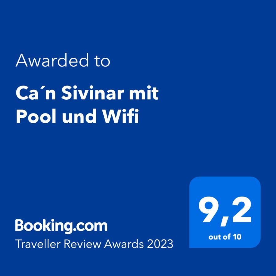 Villa Ca´n Sivinar mit Pool und Wifi Cala Figuera  Exterior foto